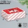 Folding box "New Year", 30.7 x 22 x 9.5 cm, New Year