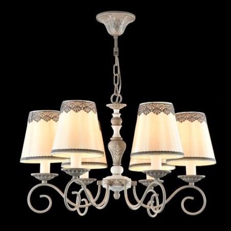Maytoni ARM023-06-S chandelier, 6HE14, 40W, 60x60x78 cm, gray color gray-5