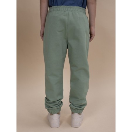 Pants for boys, height 104 cm, green color-2