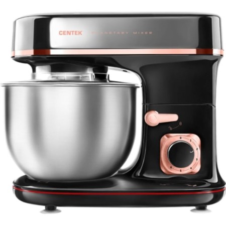 Mixer Centec CT-1139, Planetarny, 1300 W, 5.1 L, 6 speeds, 3 nozzles, black