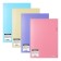 A4, 180 μm folder-angle, Erichkrause Diagonal Pastel, opaque, with an embossing "Diagonal", mix