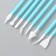 Tool for modeling plastic set 8 pcs 15.5 cm mix