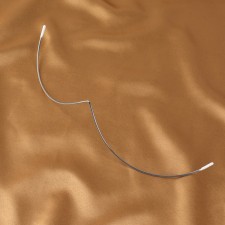 Monoic for the bra, 190 + 190 mm, silver color