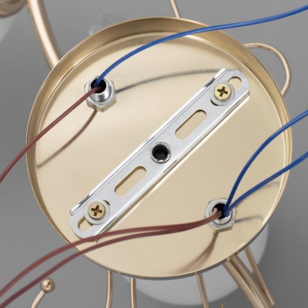 Chandelier 2772/3 E27 40W gold 48x28x28 cm-8