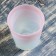 Kashpo "Balzamin" alabaster pink-matte 1.2 liters