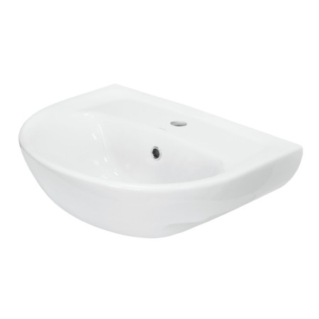 Sanita Sanita shell 55, with a hole for the mixer, white