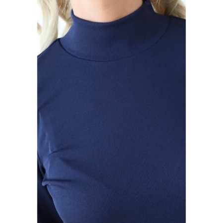 Women's turtleneck, size 42, blue color-6