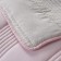 A set with a cabin "Salome", size 230x250 cm, 50x70 cm - 2 pcs, color ash rose