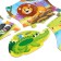 Puzzles with tactile inserts "Jungle animals", 13 details