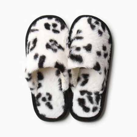 Women's slippers 36-37, white color-1
