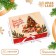 New Year. New Year's Folding Gift, packaging, "Christmas tree and bear", 31 × 24.5 × 8 cm.