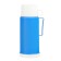 Thermos with a glass flask "Classic" with 1 mug and 1 cup, 1 l, 13 x 29 cm, blue
