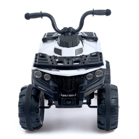 Electric car "Quadrik", white color-3