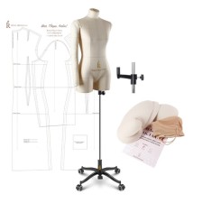 Portnovsky Monica mannequin, premium set, size 46, beige color, pads and right hand