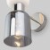 Bra Tandem, 2x60W E27, Nickel color