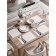 A set of napkins for setting the “Modest Giraffe” table, rectangular, rounded edges, size 30x46 cm, 4 pcs
