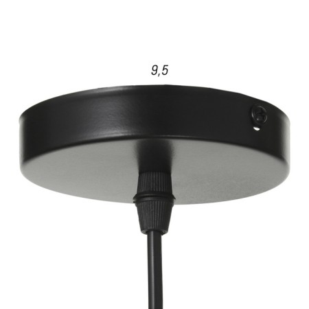 Lamp Bayerlux 2279/1bk E27 40W Black 24x24x21-121 cm-6