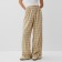 Women's pants Minaku: Casual Collection, Beige Cage color, size 44