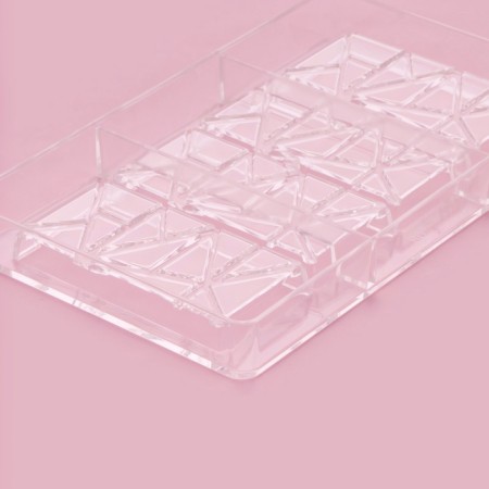 Form for chocolate and sweets "Laini", 4 cells, 20 × 12 × 2.5 cm, cell 8.5 × 4.2 × 1 cm-4