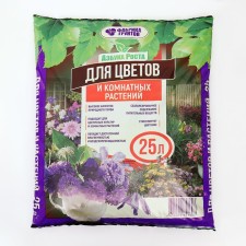Soil for flowers, alphabet of growth, 25 liters