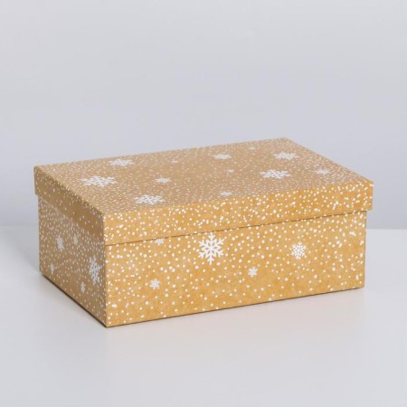 A set of boxes 10 in 1 “snowflakes”, 12 x 7 x 4 - 32.5 x 20 x, New Year-5