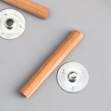 Wick for a candle tree with a metal holder round 0.6x5 cm-2