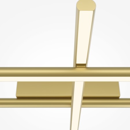 Ceiling light MayToni Mod278CL-L50G3K, LED, 50W, 85x60x13 cm, 2250lm, color gold-1