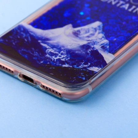 IPhone 7 phone case with sparkles inside “Shine”, 6.5 × 14 cm-3