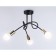 Lamp ceiling in the style of Ambrella Light, Loft, TR80415, 3HE27, black color, gold