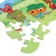 Contour maxi-puzzle "Three cats", 30 elements