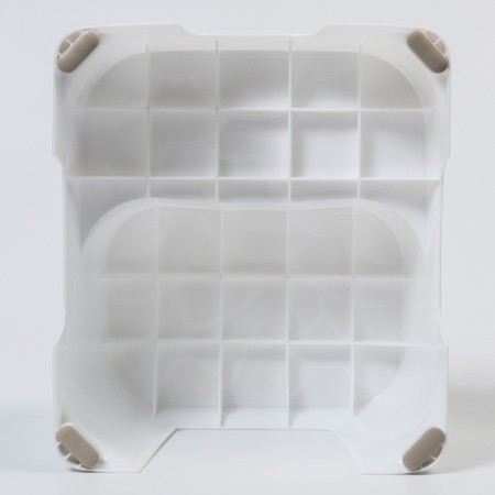 Stool-stand for children, white color-4