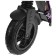 Aluminum scooter, folding, inflatable wheels 200 mm, 2 shock absorbers