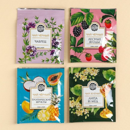 Tea in the envelope "An important gift", 7.2 g (4 pcs. X 1.8 g),-2