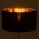 Obacco for the Torcher "Classic" E27 Black gold 40x40x22cm
