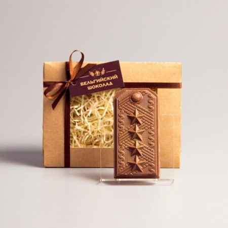 Шоколадная фигурка «Погон», 60 г-2