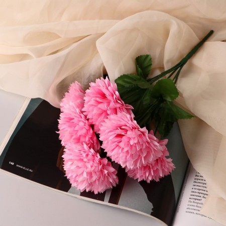 Bouquet "Chrysanthemum Bush" 6 flowers, d-7 cm h-28 cm, mix