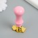 Printing for wax with a plastic pen Figure "Lake with flowers" 6.3 cm