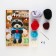 Toy from wool "Raccoon"