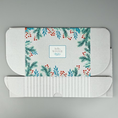 Hello, Winter folding box, 30.7 x 22 x 9.5 cm, New Year-4