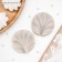 Mold "Geranium leaf", silicone, 2 items, 7.5 × 7 cm, color mix