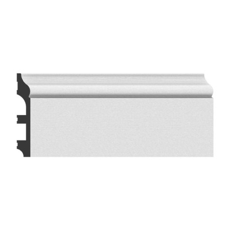 Skirting shock -resistant white 100x16x2000mm-1