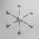 Smart Supervised Light Fabiola, 40W, E14, 75x75 cm