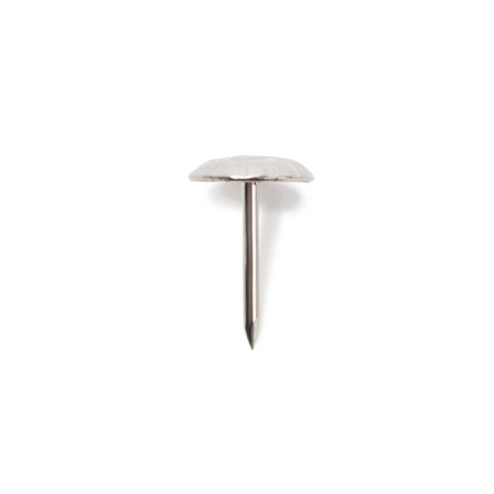 Tundra nails, decorative, textured, 11x16 mm, chrome, 100 pcs-6