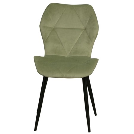 Dora's chair, velor tenerife nephritis / black metal-3