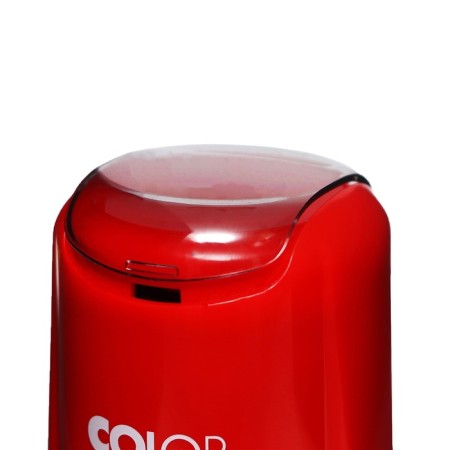 Equipment for round printing automatic Colop Printer R30, diameter 30 mm, with a lid, red body red-5
