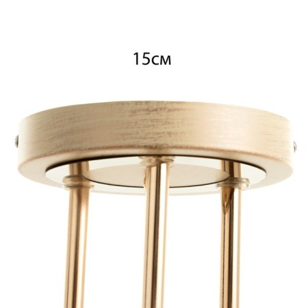 Frezi chandelier 3he27 40W gold 54x54x28 cm Bayerlux-4