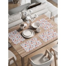 A set of napkins for setting the table 