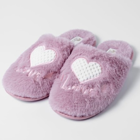 Lovely slippers female, size 40, color SUKE ROSE-6