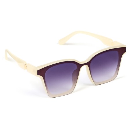 Women's sunscreen glasses "OneSun", UV 400, pipe 15 cm, lens 5.2x4.2 cm-3