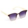 Women's sunscreen glasses "OneSun", UV 400, pipe 15 cm, lens 5.2x4.2 cm